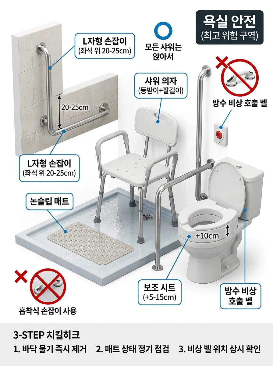 안전한 욕실 만들기